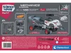 Clementoni STEM versenyautó építőkészlet gyerekeknek – Science & Play Mechanics szuperautó, kormányzással (100+ alkatrész)