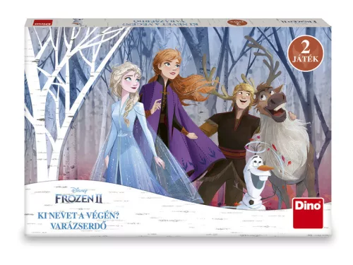 Jégvarázs II. 2in1 játék társasjáték – Ki nevet a végén? és Varázserdő, Dino