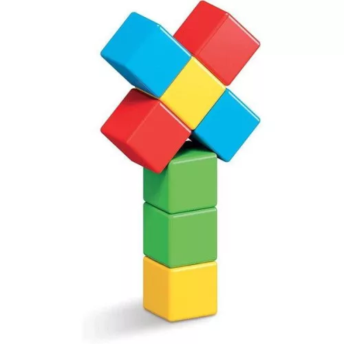 Geomag MagiCube 8 db-os mágneses építőkocka - Green Line