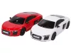 Távirányítós Audi R8 V10 Coupe 2015 – 1:24 modellautó fiúknak (piros vagy fehér)