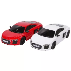   Távirányítós Audi R8 V10 Coupe 2015 – 1:24 modellautó fiúknak (piros vagy fehér)