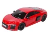 Távirányítós Audi R8 V10 Coupe 2015 – 1:24 modellautó fiúknak (piros vagy fehér)