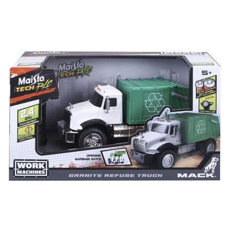 Maisto Tech távirányítós autó - Mack kukásautó 82