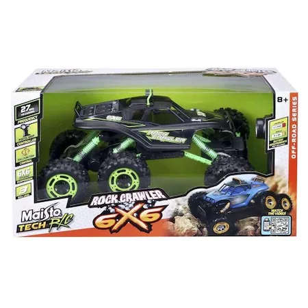 Maisto Tech távirányítós autó - Sziklamászó 6x6 8