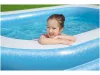 Bestway Családi medence, kék-fehér, 262x175x51 cm