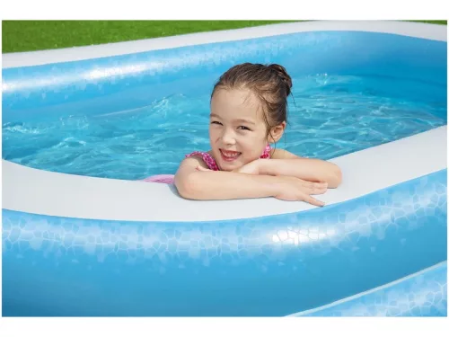 Bestway Családi medence, kék-fehér, 262x175x51 cm