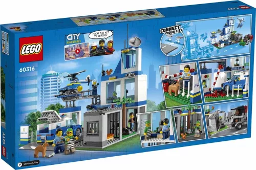 LEGO City 60316 Rendõrkapitányság