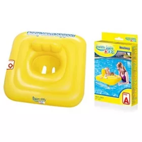 Bestway 32050 Baba úszóka - sárga 76 x 76 cm