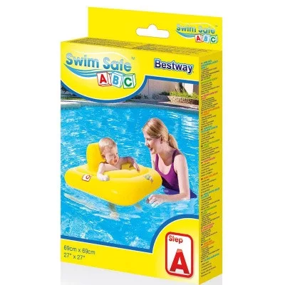 Bestway 32050 Baba úszóka - sárga 76 x 76 cm