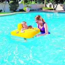Bestway 32050 Baba úszóka - sárga 76 x 76 cm