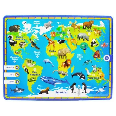 Oktató tablet, Első interaktív atlaszom