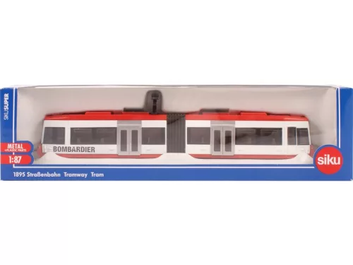 SIKU városi villamos 1:87 – 1895 csuklós villamosmodell