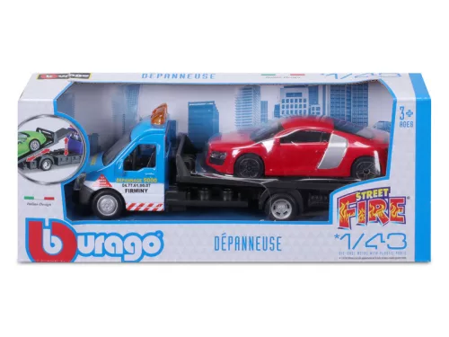 Bburago Street Fire autómentő kisautó, 1:43 – többféle