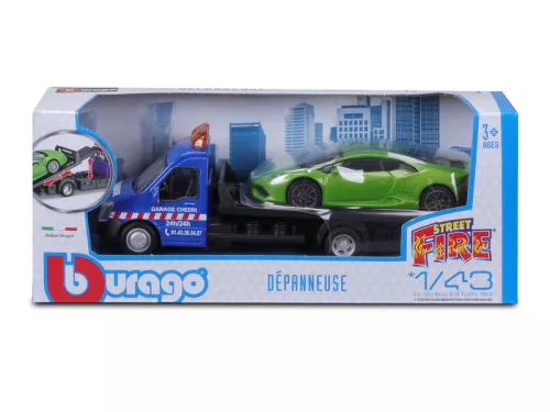 Bburago Street Fire autómentő kisautó, 1:43 – többféle