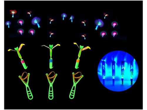 Nyílvesszõ rakéta LED fénnyel, és sípoló hanggal