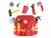 Tűzoltó jelmez hátizsákban 6 kiegészítővel