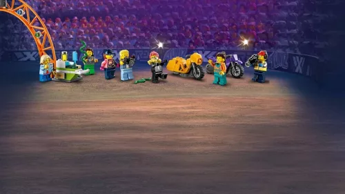 LEGO City Stuntz 60339 Kaszkadõr aréna dupla hurokkal