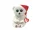 TY Beanie Babies EMERY - Karácsonyi jegesmedve plüss, 15 cm