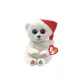 TY Beanie Babies EMERY - Karácsonyi jegesmedve plüss, 15 cm