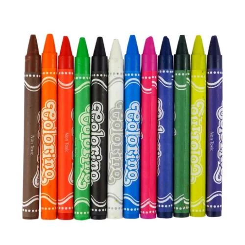 Colorino Színes zsírkréta 12db