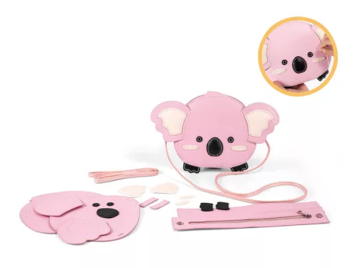 Csináld magad – koala táska gyerekeknek, kreatív varrókészlet (22 db, 6+)