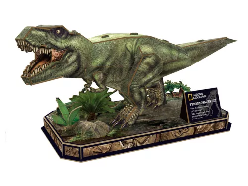 Tyrannosaurus Rex 3D puzzle – CubicFun, National Geographic