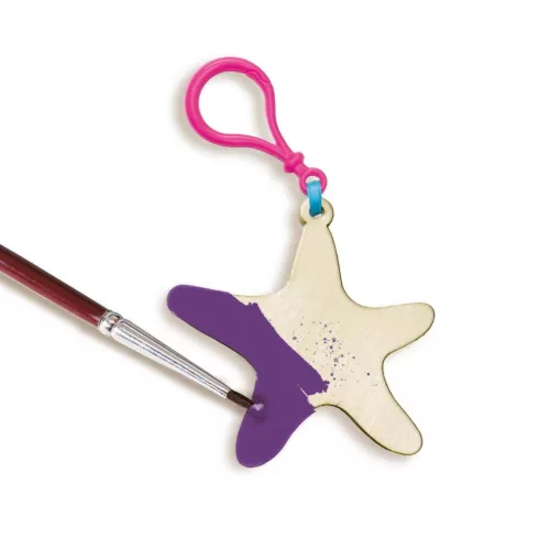 SES: Gyémánt kirakós fa kulcstartó