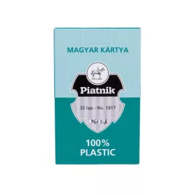 Plasztik magyar kártya