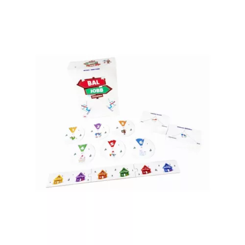 Bal jobb dilemma társasjáték