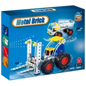 Fémépítő - 127 db - targonca