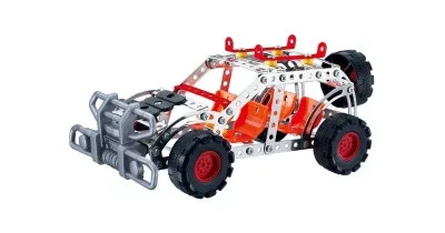 Terepjáró autó 165 darabos fém építőjáték