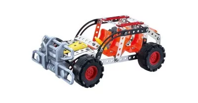 Terepjáró autó 146 darabos fém építőjáték