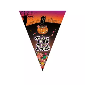 Trick or Treat Halloweeni zászlófüzés 5m