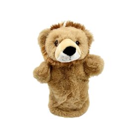   ECO kézibáb – oroszlán, 24 cm, újrahasznosított PET plüssből