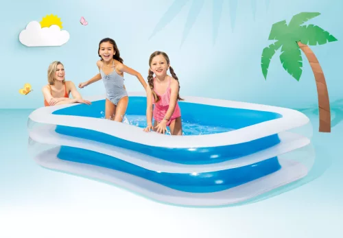Intex Swim Center családi felfújható medence, 262 x 175 x 56 cm