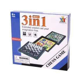 3IN1 mágneses úti társasjáték