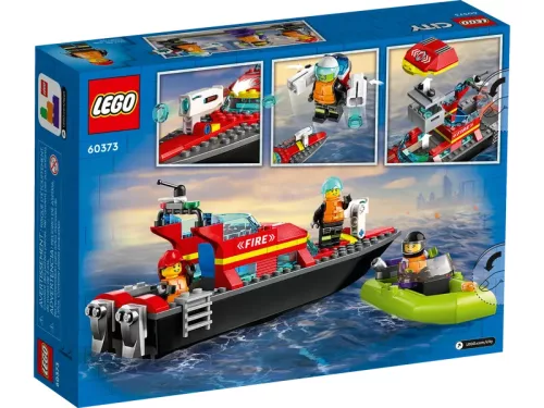 LEGO City 60373 Tûzoltóhajó