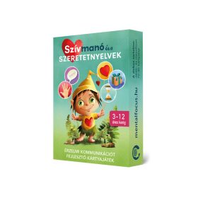   Szívmanó és a szeretetnyelvek kártyajáték – érzelmi kommunikáció fejlesztő játék gyerekeknek (3-12 éves korig)