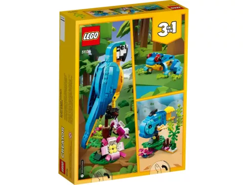 LEGO Creator 31136 Egzotikus papagáj