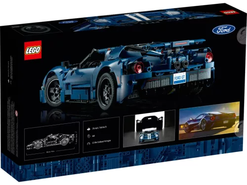 LEGO Technic 2022 Ford GT 42154 – szuperautó építőjáték felnőtteknek, valósághű modell