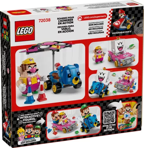 LEGO Super Mario: Mario Kart – Wario és King Boo (72038)
