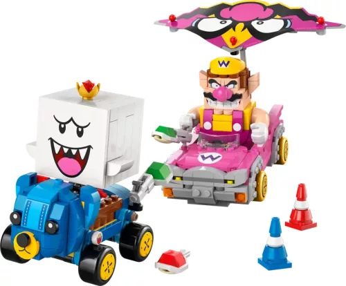 LEGO Super Mario: Mario Kart – Wario és King Boo (72038)