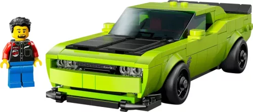 LEGO Speed Champions 77237 Dodge Challenger srt hellcat sportautó