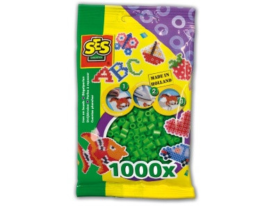 SES Vasalható gyöngy - 1000 db zöld