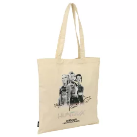   K-pop Démonvadászok Tour patentos vászon válltáska, bevásárlótáska 42 cm