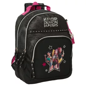   K-pop Démonvadászok Energy Black iskolatáska, táska 42 cm