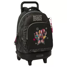   K-pop Démonvadászok Energy prémium gurulós iskolatáska, táska 45 cm