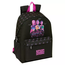  K-pop Démonvadászok Negra iskolatáska, táska laptop tartóval 43 cm