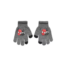 Pókember Grey érintőképernyős gyerek kesztyű