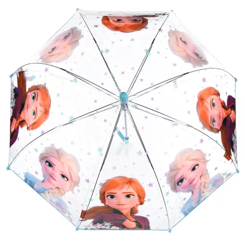 Disney Jégvarázs Stars gyerek átlátszó esernyő Ø72 cm